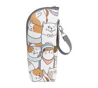 Baby Bottle Warmer Bag, Isolated Baby Bottle Bag - Sacs en tissu chauffants pour biberon - Sac étanche avec sangle - Support pour soins en plein air, crèche de maman, raccordement pour poussette