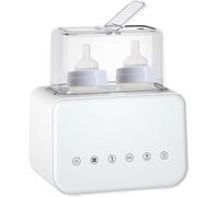 Baby Bottle Warmer,Fast Bottle Warmer For 2 Bottles With Defrost And Keep Warm Function For Breast Milk And Follow-Up Milk 220v