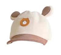 Baby Boy Baseball Cap | Banneaux Brefts Bear Oree Oree Sun Sun | Breatte Kids Boys Girls Cop Cap mignon | Heads de protection solaire de bouclier UV pour les vacances de sortie de plage de voyage en p