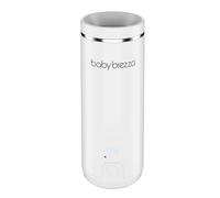 Baby Brezza Chauffe-lait portable - Chauffe biberon 3x plus rapide - Chauffe lait maternel et formule de voyage - Chauffe sans danger et uniforme - Jusqu'à 9 oz - Sans adaptateurs, Blanc