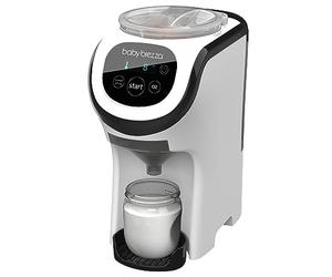 Baby Brezza - Formula Pro Mini préparateur automatique de biberons - Dosage et mélange de l'eau chaude et du lait en poudre sur simple pression d'un bouton, blanc