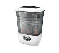 Baby Brezza - Stérilisateur sécheur pour biberons Sterilizer Dryer Advanced | Stérilisateur sécheur universel pour tous les biberons et pièces de tire-lait, stérilisation à la vapeur, filtre à air HEPA