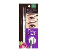 Baby Bright - Trio Slim Lashbrow Cara & Eyeliner 02 Deep Brown