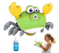 Baby Bubble Machine, Dancing Crab Blower Toy with Lights and Music, Interactive Bubble Maker, Perfect for Playtime, Kids' Parties, Outdoors Entertainment Activities