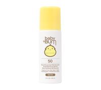 Baby Bum Mineral Crème solaire à bille SPF 50, végétalien et conforme à la loi Hawaï 104 Reef Act (sans octinoxate et oxybenzone) Large spectre hydratant UVA/UVB Easy Roller Ball Lotion solaire