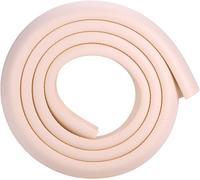 Baby Bumper Strip 2m Baby Safety Corner Guards Baby Rubber Protective Strip Table Corner Protector For Table,Fireplace,Countertop (Beige)
