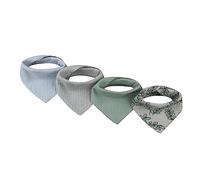 Baby Burp Cloths Cotton Spit-up Serviette Soft Triangle Scarf Bibs Avec Snap Fermeure Toddler Essentiel Pour La Nouvelle Écharpe Triangulaire De Pour Manger Des Tout-petits-nans De