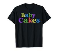 Baby Cakes Fun Retro Typographie T-Shirt