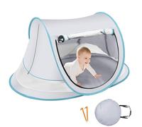 Baby Canopy for Beach, Babies Beach Dome, 27.56x19.69 inches, Outdoor Sunshade Tent, Lightweight Sand-Proof Shelter Picnic, Play Park, Travel, Backyard, Rest, Camping, Vacation