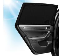 Baby Car Sun Shades, 2 Piece Car Sock For Children And Animals, Sun Visor Sock, Block Uv Rays Anti Mosquito Net, Universal Size For Most Cars