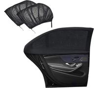 Baby Car Sun Shades,2 X Rear Side Window Sun Protection For Car,Car Sun Sock For Children And Pets Block Uv Rays