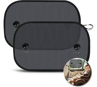 Baby Car Sun Shades,Car Window Sun Visor For Children,Car Sun Protection,Uv Heat Protection,Storage Bag Included,50 X 30 Cm (2 Pieces).