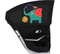 Baby Car Sun Visor Extendable Sun Protection For Children,Side Window,Block Uv Rays Anti Mosquito Net,Universal Size For Most Cars,Pack Of 2