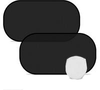 Baby Car Sunshades,Car Sunshades,Baby Self Adhesive Sunshades,Car Window Sun Protection,Car Windshield,With Certified Uv Protection (Pack Of 2)