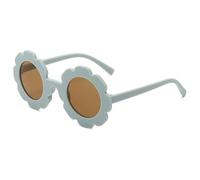 Baby Care Lunettes de soleil avec monture légère Design macaron tendance comme protection élégante pour l'extérieur (bleu, taille unique)