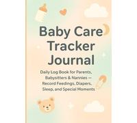 Baby care Tracker journal