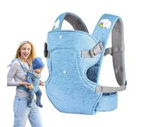 Baby Carrier pour nouveau-nés pour tout-petits, porte-bébé léger, porte-bébé avec siège de hanche, confortable et léger de transport pour toutes les saisons