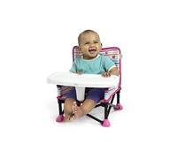 Bright Starts Chaise d'appoint Pop 'n Sit Minnie Mouse – Réhausseur compact, pliage rapide