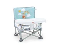 Bright Starts, Rehausseur Portable Disney Winnie the Pooh Pop 'N Sit, Utilisation Intérieur/Extérieur avec Tablette pour Repas, pour Enfants de 6 Mois à 3 Ans