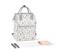 Baby changing bag, waterproof diaper backpack, large capacity diaper changing backpack with stroller clip for work, great baby gift(Green)