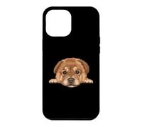 Baby Chow Chow Chiot Gros Plan Chien Portrait Coque pour iPhone 12 Pro Max