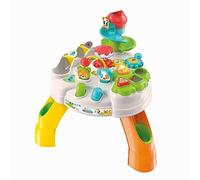 Clementoni Table d'activités bébé 17300 – Multijeux: balle, formes, sons & lumières – Dès 12 mois
