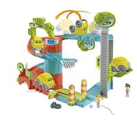 Baby Clementoni - 17404 - Fun Garage - Parcours de Voitures pour Bébés à partir de 18 mois et plus - Contient 1 petit Véhicule - Garage avec Ascenceur et Passerelle à Voitures