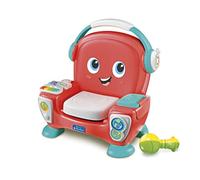 Baby Clementoni 17754 Fauteuil Chantant Sonne et Balle, Fauteuil interactif Parlant Enfants 12-36 Mois, Jeu éducatif avec lumières et chansons, stimule Le développement cognitif et Moteur, Langue