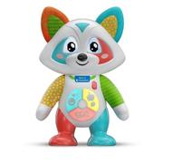 Baby Clementoni - Oliver, le raton-laveur joueur - Jeu intéractif - 4 modes de jeux : Émotions, Repas, Histoire et Exploration.