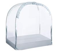 Baby Climb-Out Safety Tent, Breathable Mesh Crib Cover, Toddler Bed Guard for Nursery, Travel, Kids Room, Easy Setup, Adjustable Fit, Compact, Soft Material, 27.56x51.18 inches