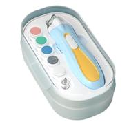 Baby Clippers, Baby Electric Professional Care Set with Dust Cover, LED Light Automatic, Rechargeable Finger Nail Clipper for and Children, Safe Gentle Grooming Tool, Home and Travel