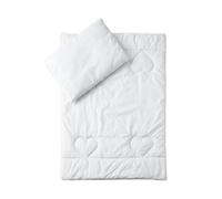 Baby Comfort Anti Allergie Couette et Oreiller Set 120x90 cm pour Lit bébé (12 Mois+)