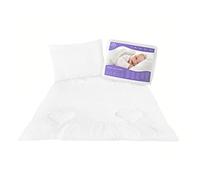 Baby Comfort Parure Couette et Oreiller Anti allergie 135x100 cm pour lit bébé