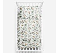 Baby Comfort Parure de lit 2 pièces 135 x 100 cm avec housse de couette et taie d'oreiller pour lit d'enfant (forêt)