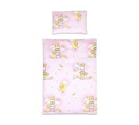 Baby Comfort Parure de Lit 2 Pièces Lit Bébé (Housse de Couette 150x120 cm et Taie d'oreiller 40x60 cm) - Motif 5