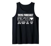 Baby Coming Soon 2026 Forecast Baby Shower Funny New Dad Mom Débardeur