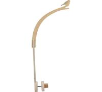 Baby Crib Mobile Bras Hauteur de l'étable Oiseau réglable Forme du cintre en bois pour la maison