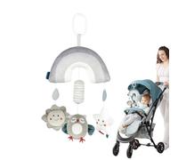 Baby Crib Mobile - Musical Animal Thème Mobile | Jouet Bébé Solo | Animal Wind Chime Bell For Nursery | Décoration Suspendue Au Lit Pour Bébé | Bébé Pour L'attachement De Pré