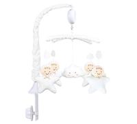 Baby Crib Mobile, Rotating Plush Toy with Wind Up Music Box, Soft Hanging Animal Nursery Decor for Car Seat and Baby Room for Newborns, Girls and Boys