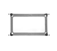 Baby Delight Go with Me Barrière Portable en Maille pour bébé | Envergure de 76,2 à 121,9 cm | Extensible | Montage par Pression | Tweed Anthracite