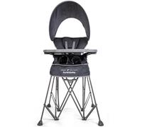 Baby Delight Go with Me Uplift Chaise haute portable Gris