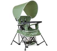 Baby Delight Go with Me Venture Chaise portable | Intérieur et extérieur | Auvent solaire | 3 étapes de croissance pour enfant | Vert mousse
