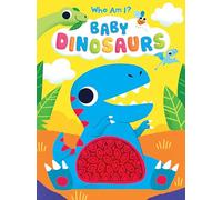 Baby Dinosaur - Livre de bord tactile en silicone - Livre sensoriel