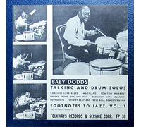 Baby Dodds - Footnotes to Jazz, Vol. 1: Baby Dodds Talking and Drum Solos [Vinyl 10"-LP] [Schallplatte]
