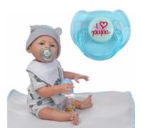 Baby Doll with Pacificier - Outils magnétiques à Mastication | Jeu Parfait Jeu pour Toutes Les poupées avec Un Cadeau de prétendent idéal, des Petites Filles et des garçons pour Les, Anniv