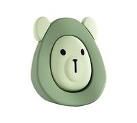 Baby Door Knob Bumpers Silencers For Wall Réutilisable Cartoon Bear Handle Protector For Home Office Rubber Crash Pad Stoppers