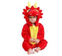 Baby Dragon Costume - Coins animal pour bébé | Cartoon Baby Snowsuit | Romper animal à capuchon | Combinaison nouveau-née pendant 0 à 36 mois