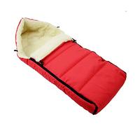 Baby-Dreams Chancelière d'hiver en laine d'agneau pour poussette ou Coque bébé * 11 couleurs 108 cm * Chancelière coton