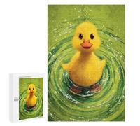 Baby Duckling in Water Puzzle 1000 Pièces Educa Jouet en Bois Cadeau Unique Décoration Intérieure Jeu Éducatif Challenge Toy Adultes Et Enfants À Partir De 14 Ans 1000 PCS