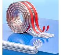 Baby Edge Protection 5/3 M With 4 Soft Edge Guards,Corner Protection For Baby,Table Edge Protection Furniture To Protect Baby,Width: 1.5 X 1.5 Cm